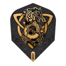 Shot 100 Micron Dart Flights - Standard - Viking Wolf