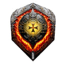 Shot 100 Micron Dart Flights - Standard - Future Knights Hachette