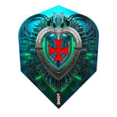 Shot 100 Micron Dart Flights - Standard - Future Knights Dreadheart