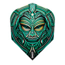 Shot 100 Micron Dart Flights - Standard - Tribal Weapon Toki