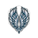 Shot 100 Micron Dart Flights - Standard No.6 - Bird of Prey Eagle Wing