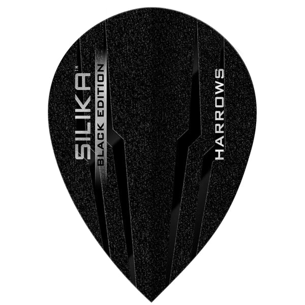 Harrows Silika Black Edition 100 Micron Dart Flights - Pear