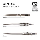 Harrows Spire Quick Points Dart Points - Apex