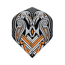 Shot Viking Raven 100 Micron Dart Flights - Standard - Black