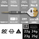 Target REDUX 02 90% Tungsten Swiss Point Darts Set - 22 Gram