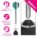 TARGET HYDRO 01 90% TUNGSTEN SP DARTS SET 23g