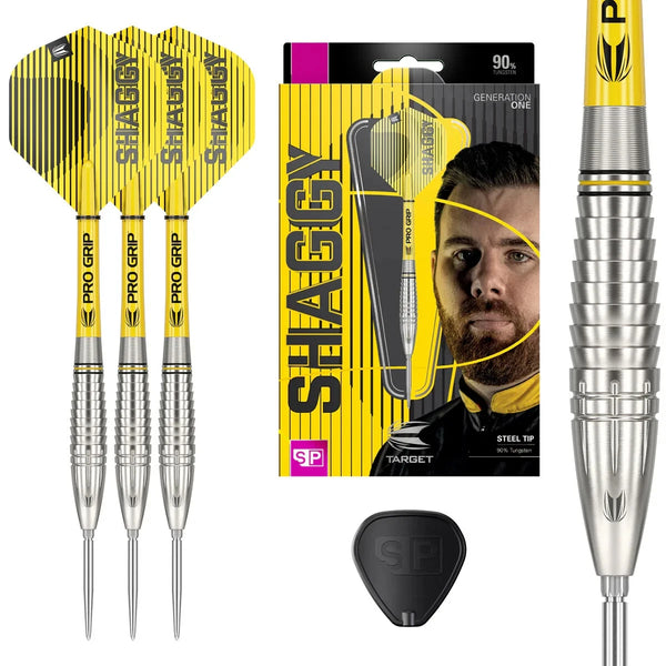 Target Scott Williams Gen1 90% Tungsten swiss Point Steel Tip Darts - 23g