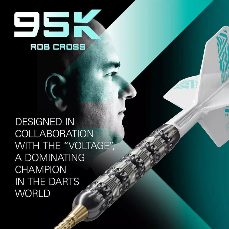 Target Rob Cross 95k Tungsten Swiss Point Darts Set - 23 Gram