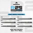 Mission Rapid R2.5 Rapid Dart Points - SGV