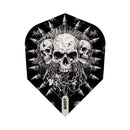 Shot 100 Micron Dart Flights - Standard - Gnarly Skulls
