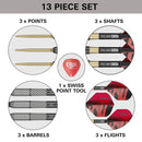 Target Stephen Bunting G5 VOID 95 Tungsten Swiss Point Darts Set - 25g