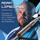 Target Adam Lipscombe G1 90% Tungsten Swiss Point Darts Set – 25g