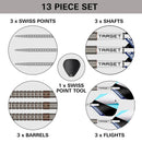 Target Adam Lipscombe G1 90% Tungsten Swiss Point Darts Set – 25g