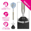 Target Adrian Lewis Showdown SP 95% Tungsten Steel Tip Darts - 25 Gram
