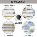Target Adrian Lewis Showdown SP 95% Tungsten Steel Tip Darts - 25 Gram