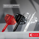 Target PRINTED K-Flex Integrated Flights & Shafts No2 - BLACK