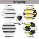 Target BOLIDE VOID 01 Swiss Tungsten Steel Tip Darts - 23 Gram