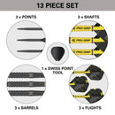 Target BOLIDE VOID 02 Swiss Tungsten Steel Tip Darts - 24 Gram
