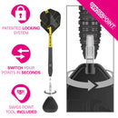 Target BOLIDE VOID 03 Swiss Tungsten Steel Tip Darts - 22 Gram