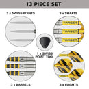 Target BUZZ 03 90% Tungsten Swiss Point Darts Set – 23g