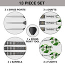 Target Charlie Manby G1 Swiss Point 95% Tungsten Steel Tip Darts - 22 Gram