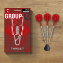 Target GROUP O 01 50% Tungsten Swiss Point Darts Set – 23