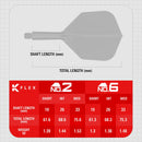 Target Luke Littler Fallout K-Flex Integrated Flights & Shafts No6