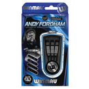Winmau Andy Fordham 90% Black Tungsten Steel Tip Darts - 25 Gram