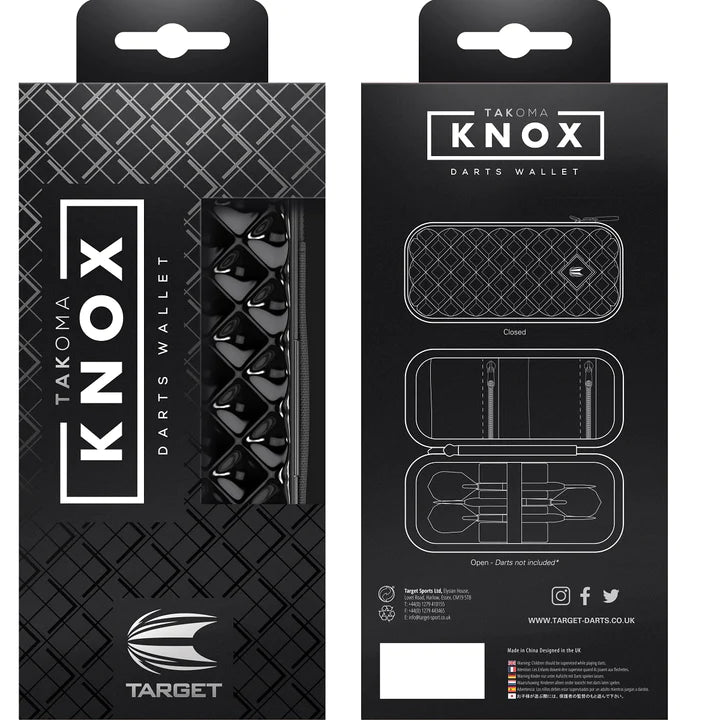 Target Takoma Knox Darts Case Various Colours -