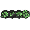 Unicorn Ultrafly 100 Micron Dart Flights - NSFW - Green - Plus Standard Shape