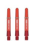 Target Pro Grip Evo Dart Stems - Nylon with Aluminium Base - Red