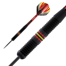 Winmau Outrage Black Brass Steel Tip Darts - 22 Gram