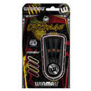 Winmau Outrage Black Brass Steel Tip Darts - 22 Gram
