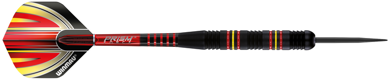 Winmau Outrage Black Brass Steel Tip Darts - 21 Gram