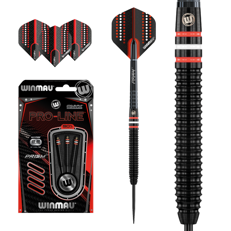 Winmau Pro-Line 90% Tungdten Steel Tip Darts 22 Gram