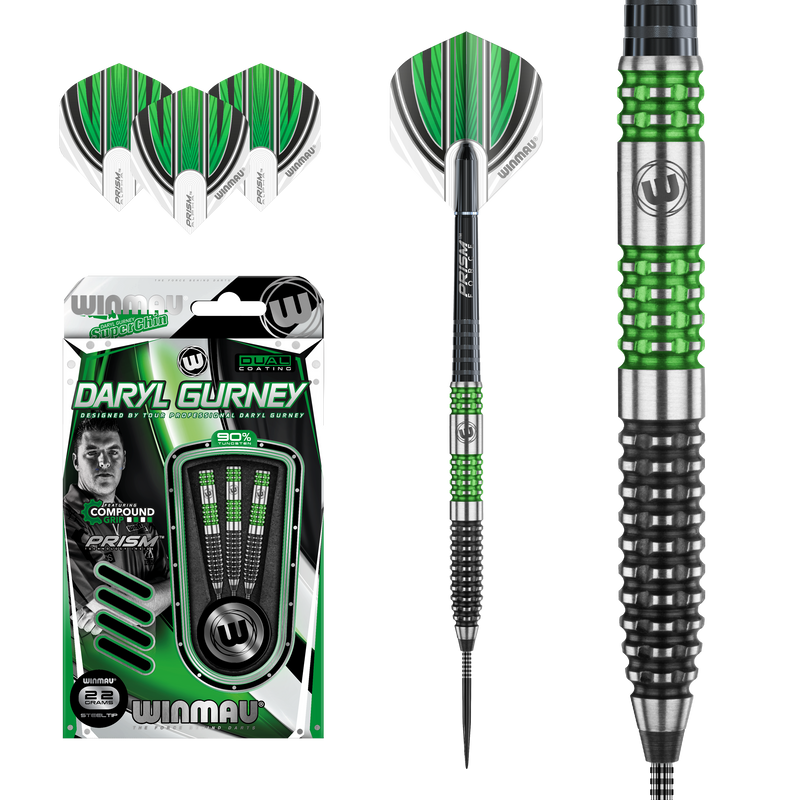 Daryl Gurney SE 90% Tungsten Steel Tip Darts 22 Gram