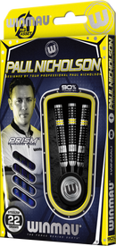 Winmau Paul Nicholson 90% Tungsten Steel Tip Darts - 22 Gram