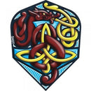 Shot Transparent 100 Micron Standard Dart Flights Viking Hammer