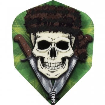 Shot Wild Frontier 100 Micron Standard Dart Flights Trapper