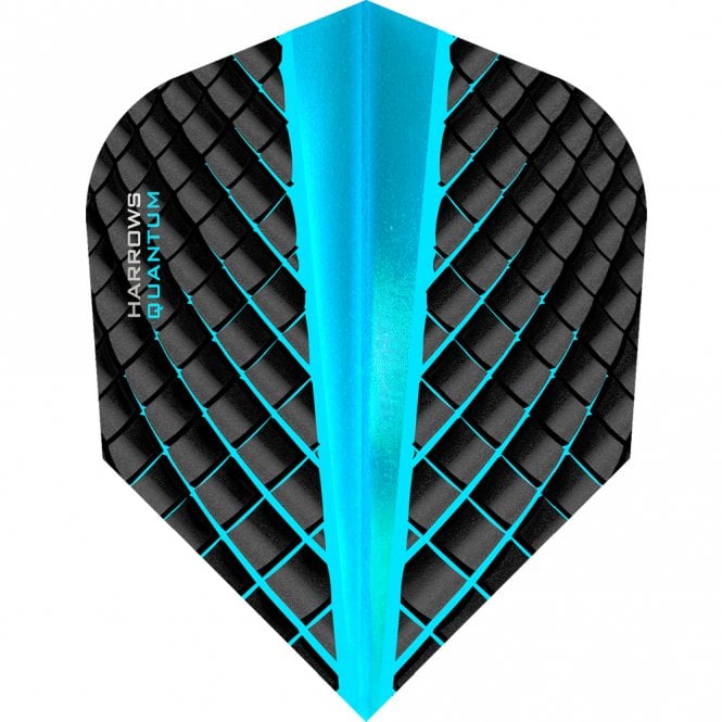 Harrows Quantum Standard Dart Flights Aqua