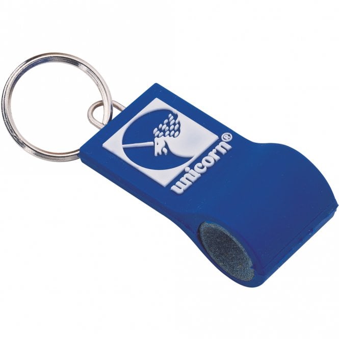 Unicorn Keyring Jiffy Dart Sharpener Blue