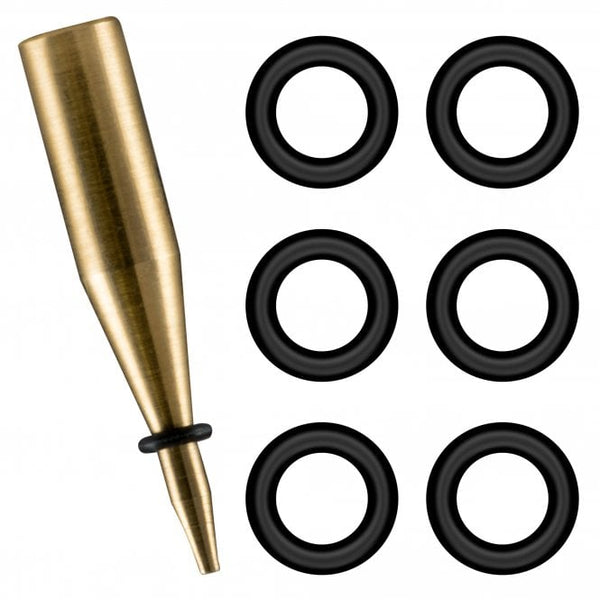 Bulls O Ring Applicator With O-Rings (6) - Brass