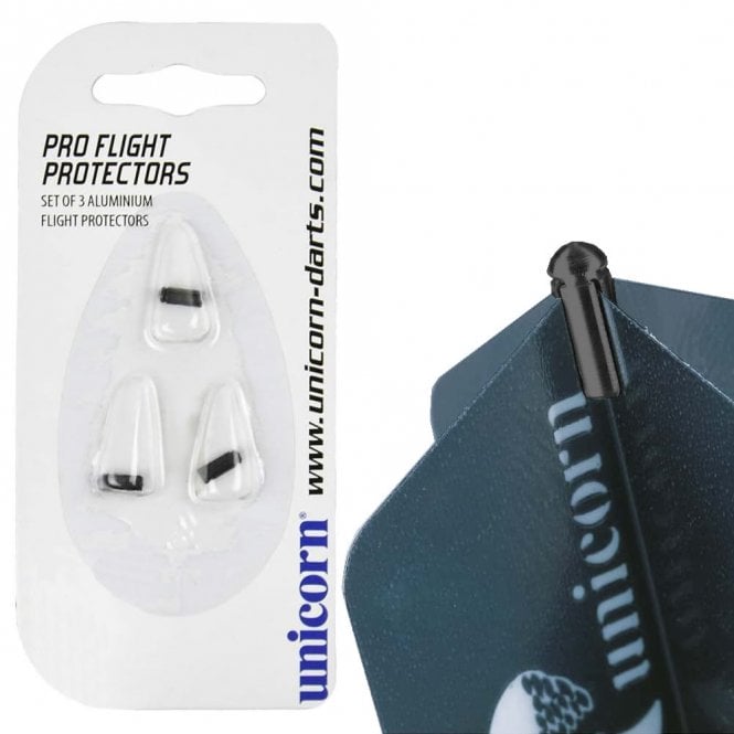 Unicorn Flight Protectors Pro Alluminium 3 Pack Black