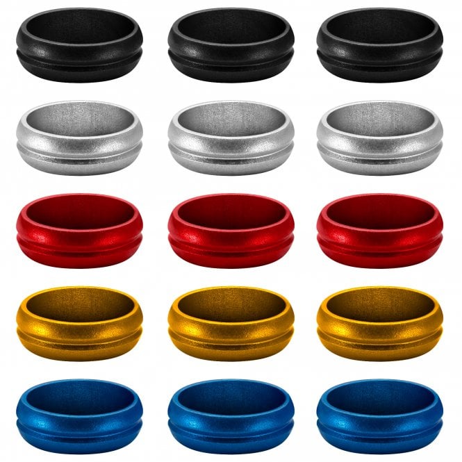 Mission F-Lock Rings - Flight Lock - 3 Pack - Various Colours