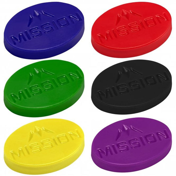 Mission Grip Wax With Logo Scented 7mm Various Colours