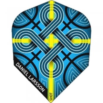 Shot Player 100 Micron Standard Dart Flights Daniel Larsson