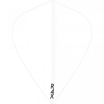 Ruthless R4X 100 Micron Kite Dart Flights White