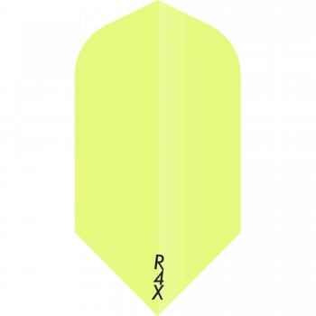 Ruthless R4X 100 Micron Slim Dart Flights Fluro Yellow