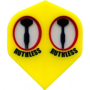 Ruthless Window 100 Micron Standard Dart Flights Yellow