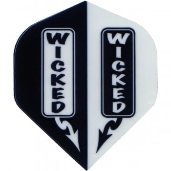 Ruthless Wicked 100 Micron Standard Dart Flights White